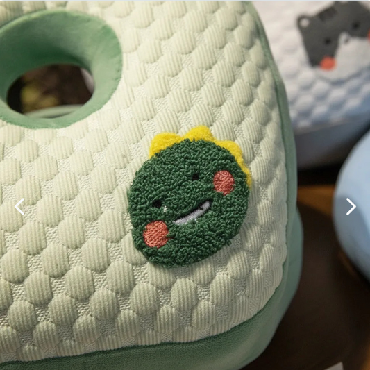 Cojín Antivuelco + Cobija 2 en 1 para Bebé 🧸