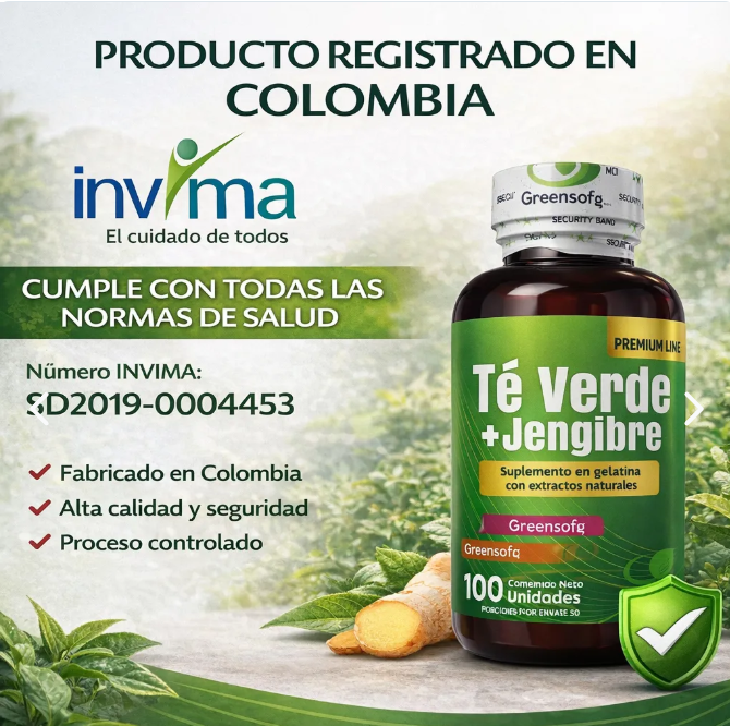 Te Verde + Jengibre GREENSOFG