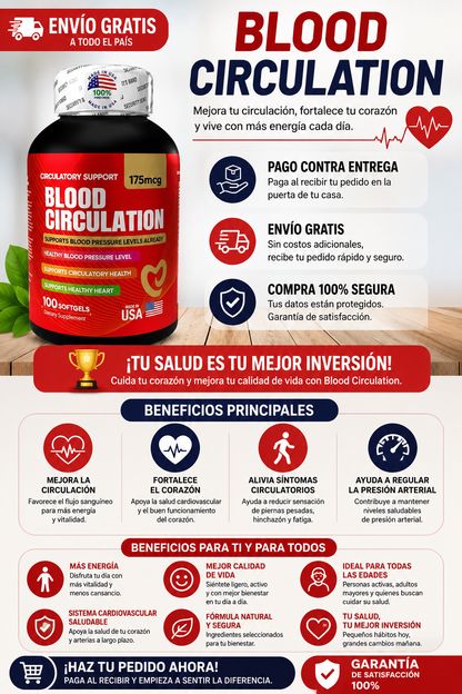 BLOOD CIRCULATION X 100 Softgels