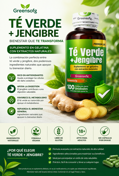 Te Verde + Jengibre GREENSOFG