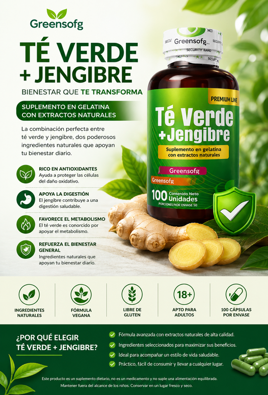 Te Verde + Jengibre GREENSOFG