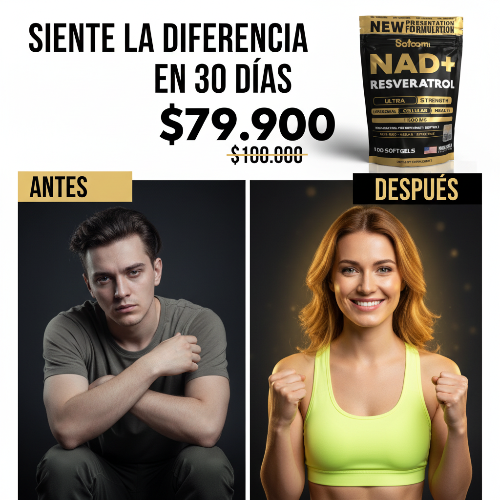 NAD+ - Antes y Después