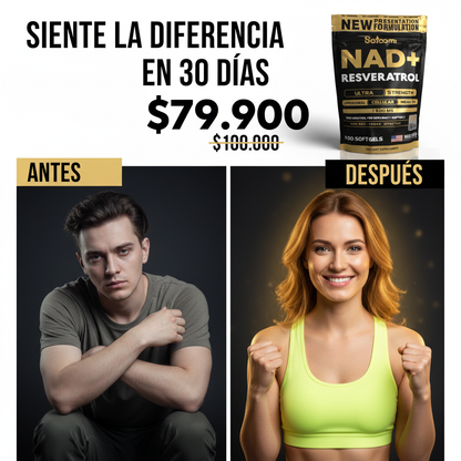 NAD+ - Antes y Después