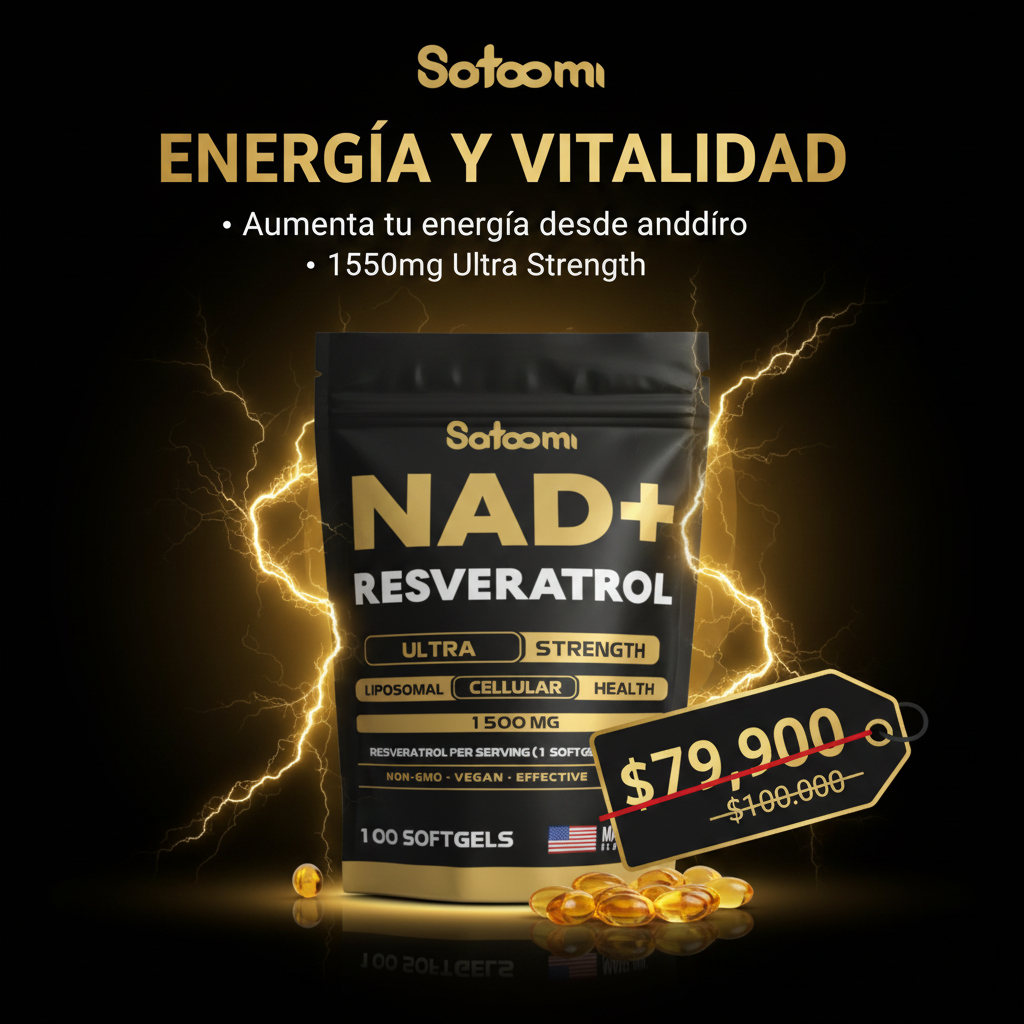 NAD+ Resveratrol - Energía